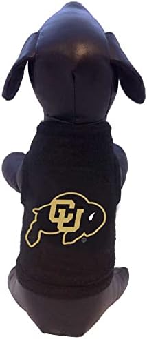 Hoody за кучета NCAA Colorado Golden Buffaloes отвътре, X-Small